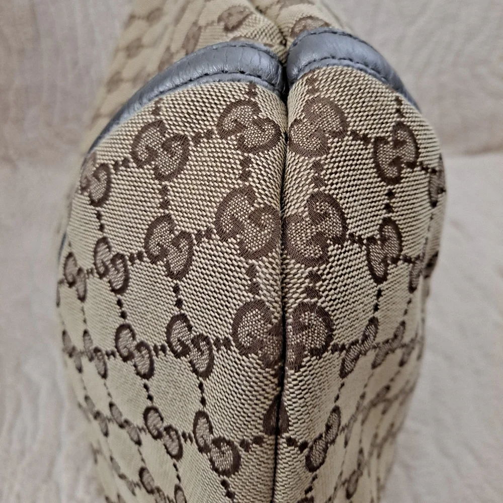 Gucci Monogram Horsbit Hobo Bag - Picture 8 of 12